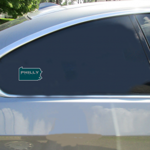 Philly Pennsylvania State Sticker - Car Decals - U.S. Custom Stickers