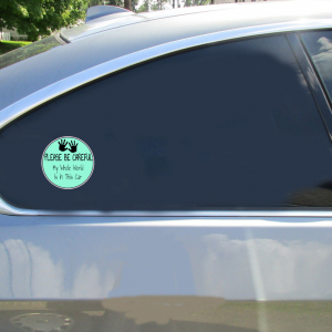 Please Be Careful Kids Sticker - Car Decals - U.S. Custom Stickers
