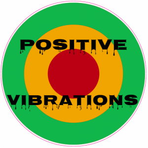 Positive Vibrations Rasta Circle Sticker - U.S. Custom Stickers