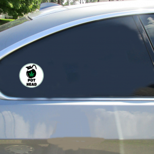 5 inch Legalize It Decal Marijuana Medical Weed Pot Leaf 420 Window Sticker Car