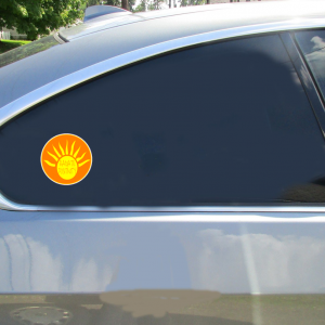 Radiate Positivity Sunshine Sticker - Car Decals - U.S. Custom Stickers