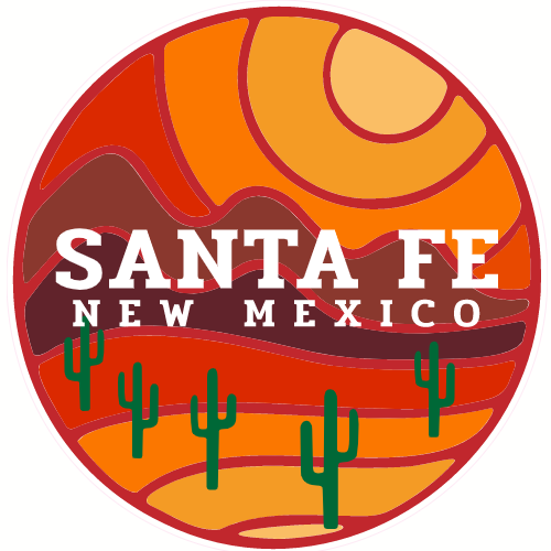 Santa Fe New Mexico Desert To Mountains Decal - U.S. Customer Stickers