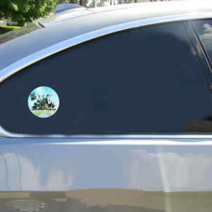 Save the Wild Circle Sticker - Car Decals - U.S. Custom Stickers