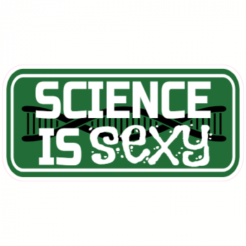 Science Is Sexy DNA Decal - U.S. Customer Stickers
