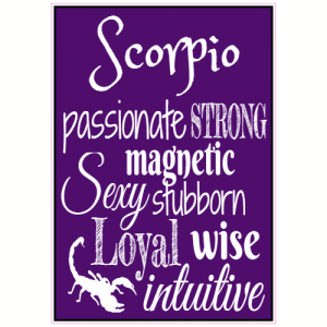 Scorpio Astrology Sticker - U.S. Custom Stickers