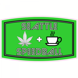 Seattle Speedball Decal - U.S. Customer Stickers
