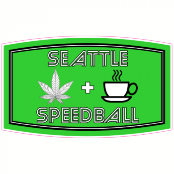 Seattle Speedball Decal - U.S. Customer Stickers