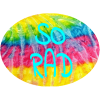 So Rad Tie Dye Sticker - U.S. Custom Stickers