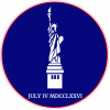 Statue of Liberty JULY IV MDCCLXXVI Circle Decal - U.S. Customer Stickers