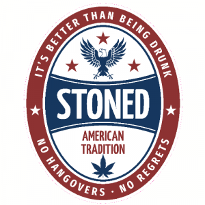 Stoned It's Better Than Being Drunk Decal - U.S. Customer Stickers