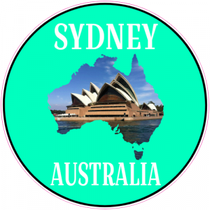 Sydney Australia Opera House Sticker - U.S. Custom Stickers