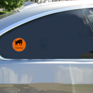 Taurus Bull Sticker - Car Decals - U.S. Custom Stickers