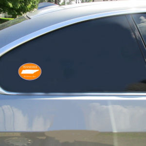 Tennessee Volunteer State Oval Sticker - Car Decals - U.S. Custom Stickers