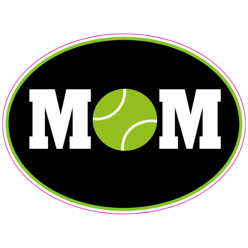Tennis Mom Sticker - U.S. Custom Stickers