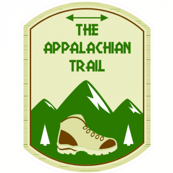 The Appalachian Trail Hiking Decal - U.S. Customer Stickers