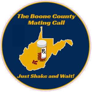 The Boone County Mating Call WV Decal - U.S. Customer Stickers
