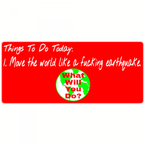 Things To Do Today Bumper Decal - U.S. Customer Stickers