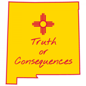Truth or Consequences New Mexico Decal - U.S. Customer Stickers