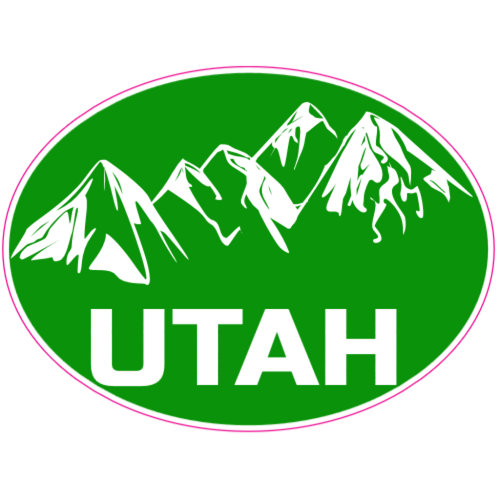 Alta Utah Wasatch Mountains Sticker U.S. Custom Stickers