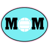 Volleyball Mom Sticker - U.S. Custom Stickers