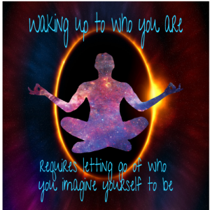 Waking Up To Who You Are Meditation Sticker - U.S. Custom Stickers