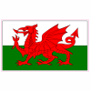 Wales Flag Decal - U.S. Customer Stickers