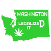 Washington State Legalized It Decal - U.S. Customer Stickers