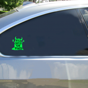 Wild Child On Board Sticker - Car Decals - U.S. Custom Stickers