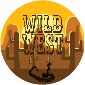 Wild West Sticker - U.S. Custom Stickers