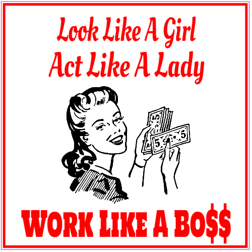 Work Like A Boss Sticker - U.S. Custom Stickers