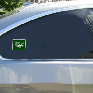 Wyoming Roots State Sticker - Car Decals - U.S. Custom Stickers