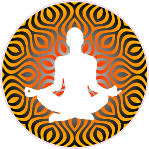 Yoga Meditation Circle Decal - U.S. Customer Stickers