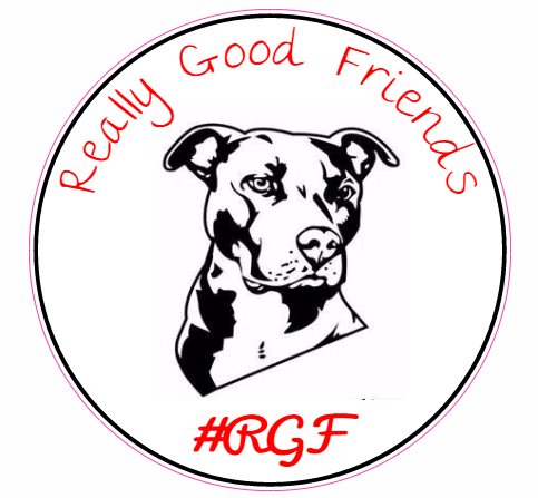 Pitbull Good Friends Sticker - U.S. Custom Stickers