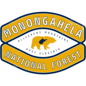 Monongahela National Forest WV Sticker - U.S. Custom Stickers