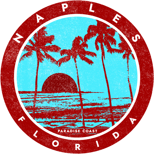 Naples FL Paradise Coast Sticker - U.S. Custom Stickers
