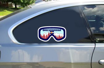 Breckenridge Ski Goggles Sticker - Stickers for Cars