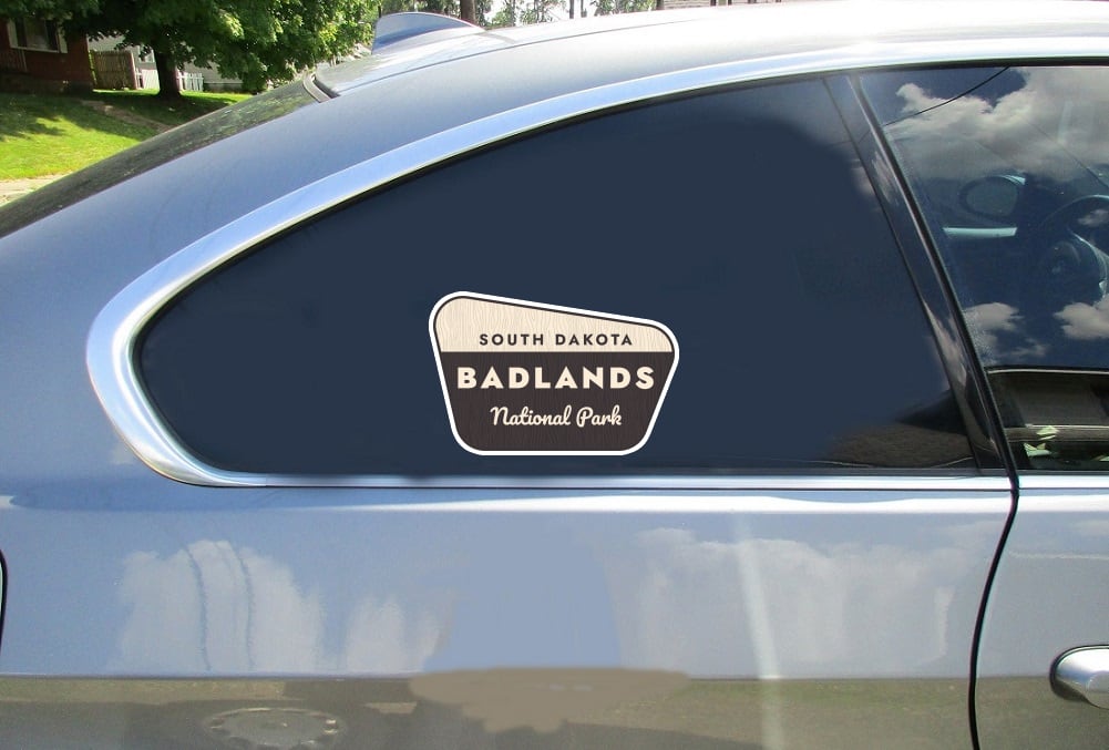 Badlands National Park Sticker - Stickers for Cars