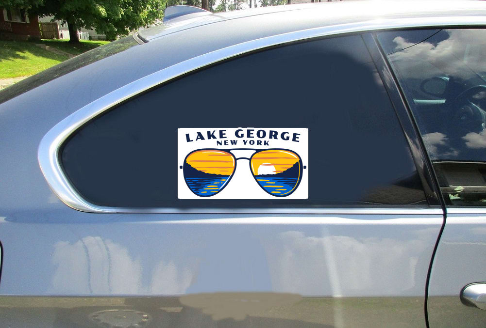 Lake George New York Sticker - Stickers for Cars