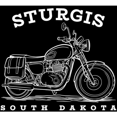Sturgis South Dakota Motorcycle Sticker - U.S. Custom Stickers
