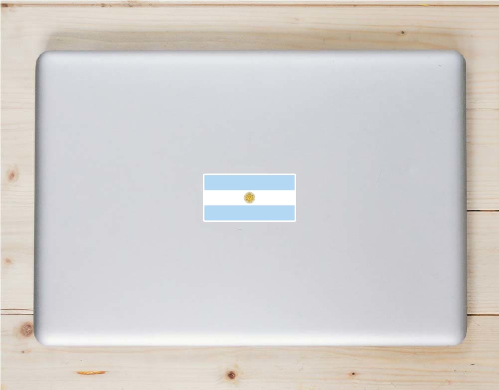 Argentina Flag Sticker - Stickers for Laptops