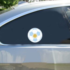 Argentina Soccer Ball Sticker - Stickers for Cars