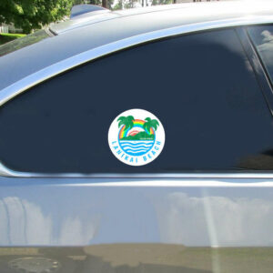 Lanikai Beach Kailua Hawaii Sticker - Stickers for Cars