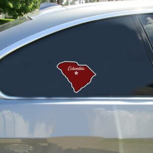 Columbia South Carolina Sticker - Stickers for Cars