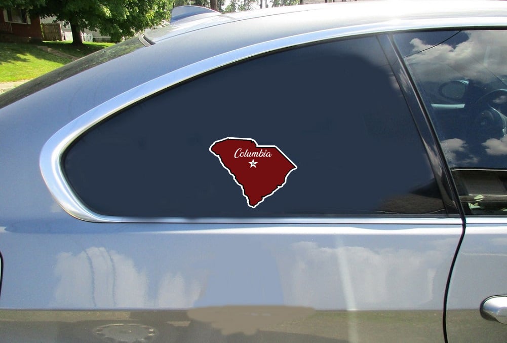 Columbia South Carolina Sticker - Stickers for Cars
