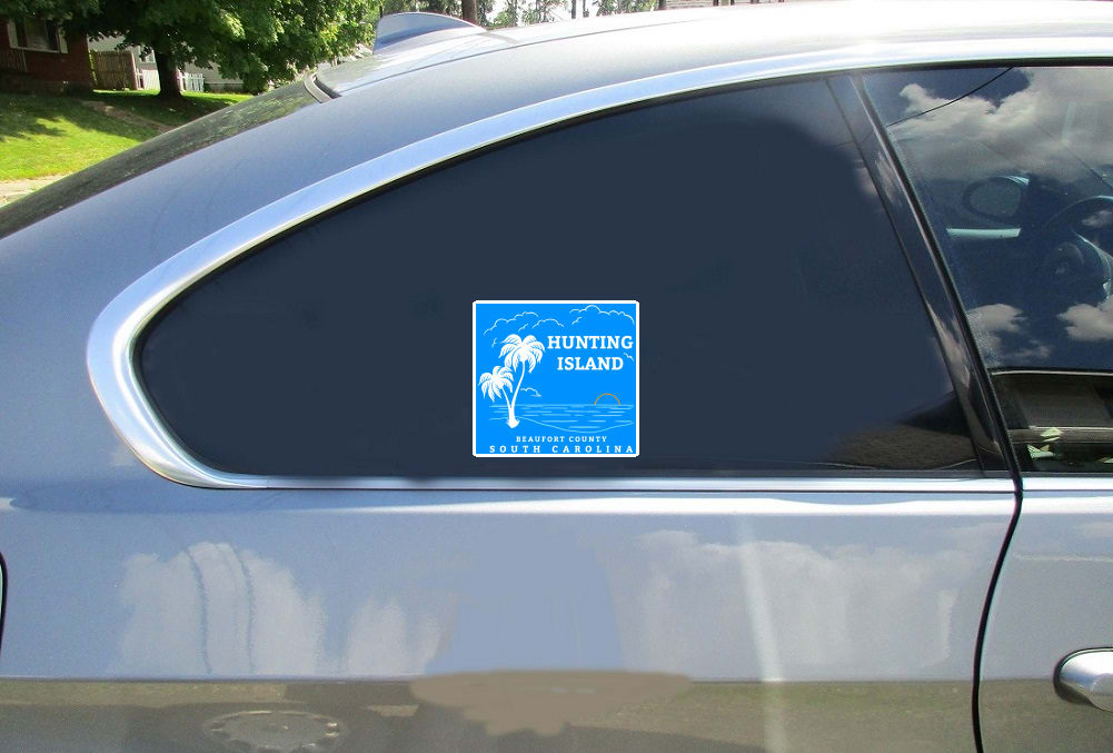 Hunting Island Beaufort County Sticker - Stickers for Cars