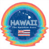 Hawaii Rainbow State Sticker - U.S. Custom Stickers
