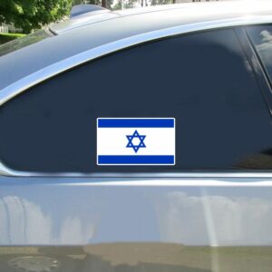 Israel Vintage Flag Sticker - Stickers for Cars