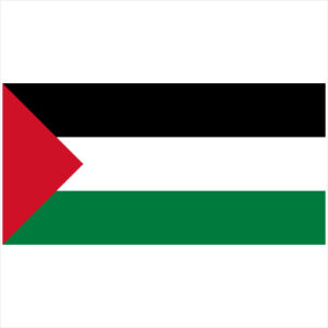 Palestine Vintage Flag Sticker - U.S. Custom Stickers