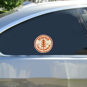 Sequoia National Park California Tree Sticker - Stickers for Cars