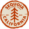 Sequoia National Park California Tree Sticker - U.S. Custom Stickers